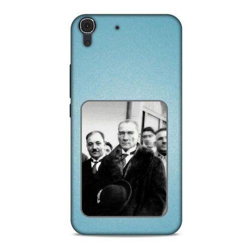 Huawei Honor 8a Kılıf Atatürk (34) Slim Armor Kılıf Açık Mavi