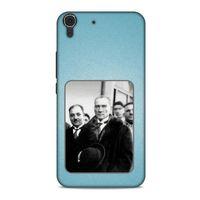 Huawei Honor 8a Kılıf Atatürk (34) Slim Armor Kılıf Açık Mavi