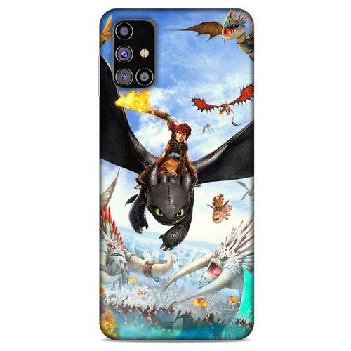 Samsung Galaxy M31s Kılıf Dragons (32) Soft Silikon Kılıf Ejderhanı Nasıl Eğitirsin