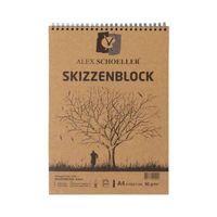 ALEX KRAFT SPİRALLİ YAN BLOK A4 60 Yaprak (ALEX-7525)