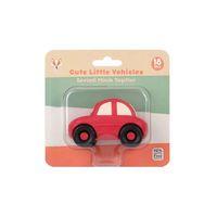 Sevimli Araba Tekli Kırmızı