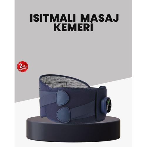 Titreşimli Masajlı Bel Kemeri Isıtmalı Destekli