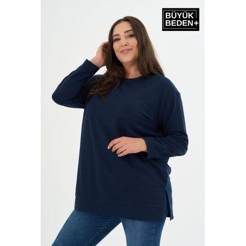 Kadın Tunik Büyük Beden  Sweatshırt SPR26BTK950