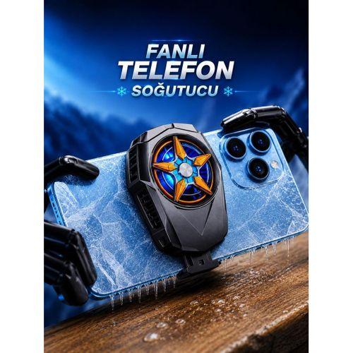 Fanlı Radyatör Soğutucu Telefon Soğutucu Tüm Telefonlara Uyumlu