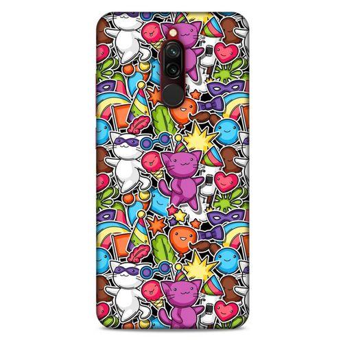 Xiaomi Redmi 8 Kılıf Japonya (16) Kalın Kılıf Japon Pokemon