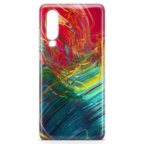 Huawei P30 Kılıf Macos Arka Kapak Koruma Desenli Full Koruyucu
