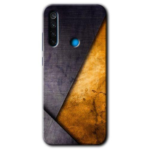 MRCİLETİSİM Xiaomi Redmi Note 8 Kılıf Kapak - Abstract 3 +Hayalet Ekran Yandan Gözükmez