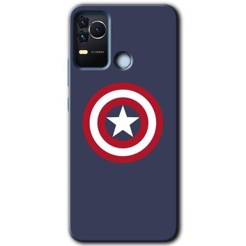 Omix X400 Kılıf HD Desen Baskılı Arka Kapak - Captain!