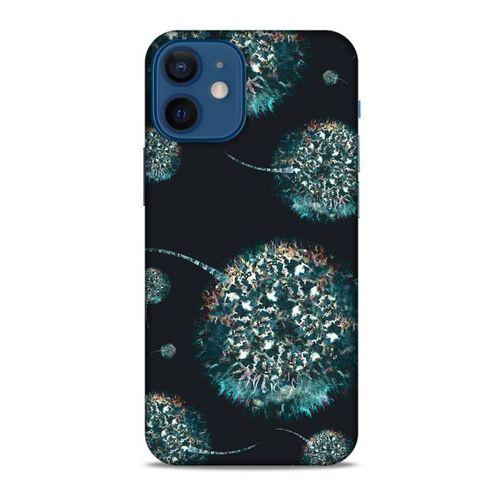Y.Liva-2021 Özel Seri Siyah Soyut-15 Apple iPhone 12 Mini Kılıf Silikon Kapak
