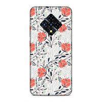 Lopard İnfinix Zero 8 Uyumlu Kılıf Botanix (39) Liquid Crystal Kılıf