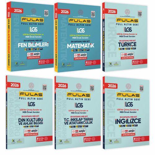 2026 8 Sınıf Full LGS Altın Seri(FULAS)MEB Çıkmış Modüler Soru Bankası Seti Çözümlü EN KAPSAMLI SET