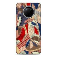 Lopard Xiaomi Redmi Note 9 Pro 5G Uyumlu Kılıf Soyut Sanat (41) Baskılı Tank Kılıf