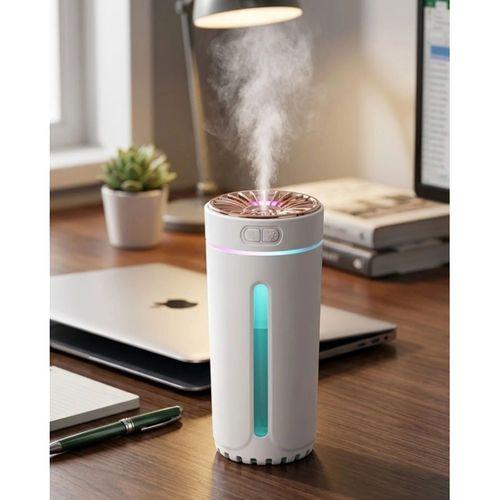 Mini Araç Nemlendirici 5 Esans Hediyeli Usb Işıklı Koku Difüzörü