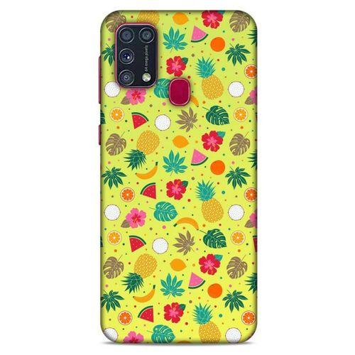 Frutix Meyve Mix 04 Samsung Galaxy M31 Kılıf Desenli Silikon