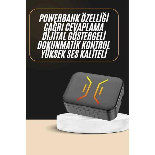 Powerbank Bluetooth Kulaklık  Kulaklığı Yüksek Ses Kaliteli