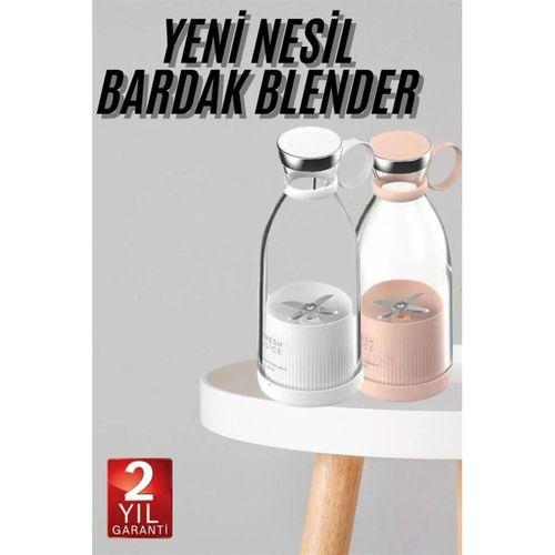 Taşınabilir Kablosuz Şarjlı Kişisel Smoothie El Blender Mini Meyve Sıkacağı