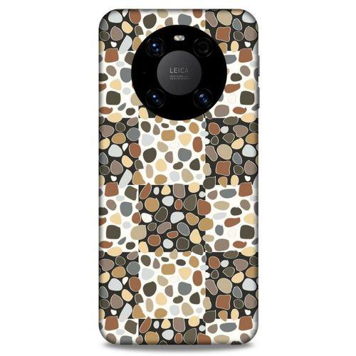 Lopard Huawei Mate 40 Pro Uyumlu Kılıf Taşlı (26) Tpu Silikon Kılıf