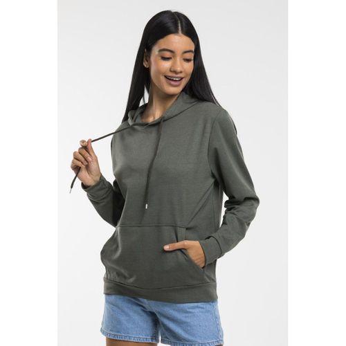 Kadın Kapş. Kanguru Cepli Sweatshirt spr21k25