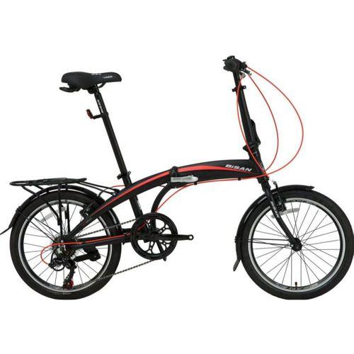 Bisan Fx3500 Trn 20 Jant Katlanır Bisiklet Siyah-Kırmızı