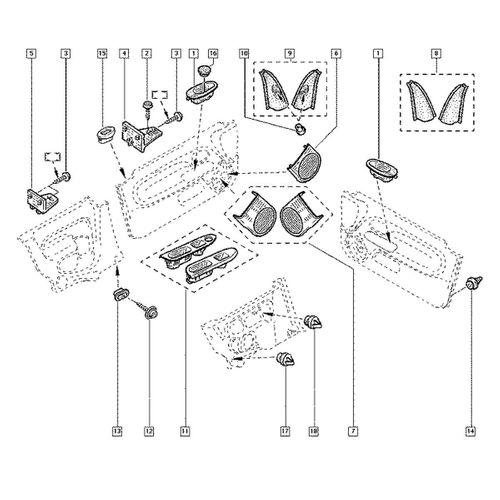 Mais Dış Dikiz Ayna İç Kap.Tk.Lb-- 7701205883
