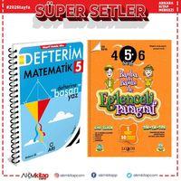 Arı Yayıncılık 5. Sınıf Matematik Akıllı Defteri ve Lodos Eğlenceli Paragraf Soru Bankası Seti 2 Kitap