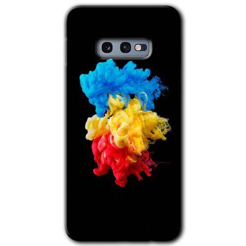 Potkal Hediye Fabrikası Samsung Galaxy S10e HD Baskılı Kılıf + 9D Tam Ekran Koruyucu - Black 1