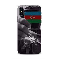Apple Iphone X Uyumlu Kılıf Azarbaijan (40) Fit Silikon Kılıf Asker