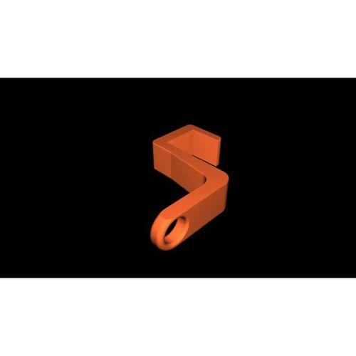 iPad Koltuk Kancası 2 Adet ABS Baskı 00458