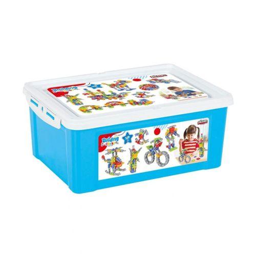 Eğitici Oyuncak 03 508 BUILDING BLOCKS 320 PARÇA 10 LİTREE SAKLAMA KABINDA