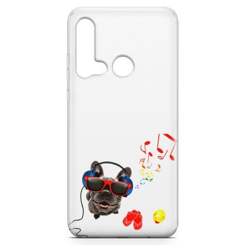Huawei Nova 5i Kılıf Entel Köpek Arka Kapak Koruma Desenli Full Koruyucu