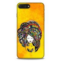 Lopard Apple Iphone 7 Plus Uyumlu Kılıf Sürreal Yüzler ♀ (34) Slim Armor Kılıf Desenli