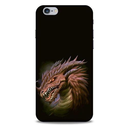Apple Iphone 6 Plus Kılıf Dragons (18) Telefon Kılıfları Kahverengi Ejderha