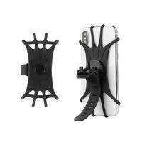 Zhltools Bisiklet Motorsiklet Atv Motosiklet Gidon Telefon Tutucu Tutacağı Lastikli Akrobat Siyah