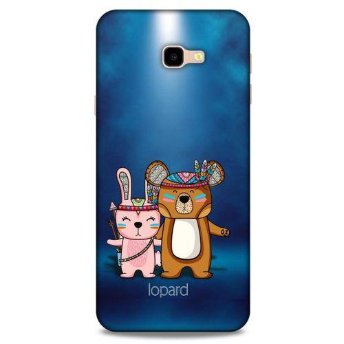 Samsung Galaxy J4 Plus Kılıf FunnyMaX (2) Kabı Lacivert Beyaz