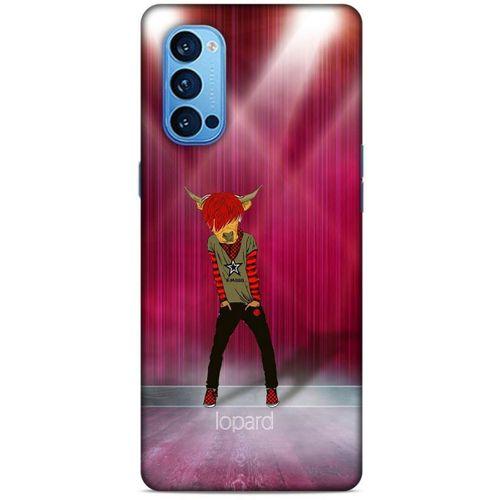 Oppo Reno 4 Pro Kılıf FunnyMaX (27) Tasarımlı Kılıf Fuşya