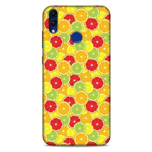 Frutix Turunç 03 Huawei Honor 8C Kılıf Desenli Silikon