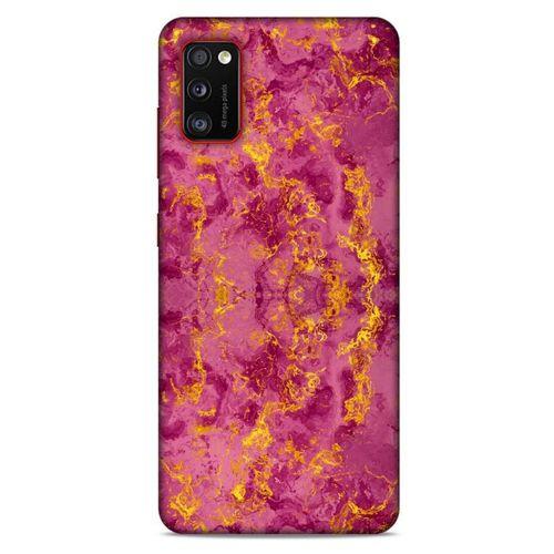 Lopard Samsung Galaxy A41 Uyumlu Kılıf Mermer Desenli (35) Fit Design Kılıf