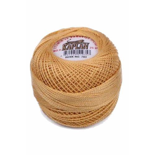 3 Adet Kaplan Etamin Ve Kanaviçe İpi 8 No Kod/Renk: 495 - 350 - 783 - Ryl