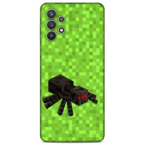 Lopard Samsung Galaxy A32 Uyumlu Kılıf PiXel (13) Silikon Kap MC Spider