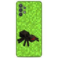 Lopard Samsung Galaxy A32 Uyumlu Kılıf PiXel (13) Silikon Kap MC Spider