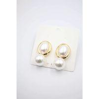 İncili Küpe - Altın