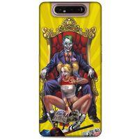 Samsung Galaxy A80 Uyumlu Kılıf Harley Quinn (36) Glitter Kılıf Lavanta mor