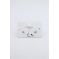 Çoklu Set Küpe - Gümüş