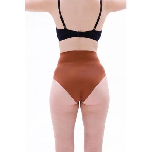 Kahverengi Mı  2704 Lazer Kesim Yüksek Bel Hayalet Külot