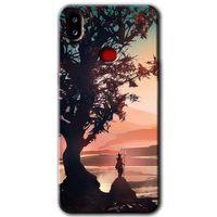 Galaxy A10s Kılıf HD Desen Baskılı Arka Kapak - Yalnız Savaşcı + Kırılmaz Cam