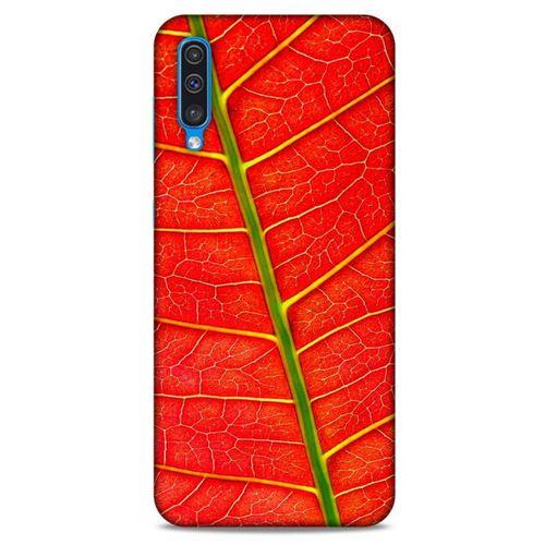 Lopard Samsung Galaxy A30s Uyumlu Kılıf Bahar (32) Soft Silikon Kılıf Kırmızı