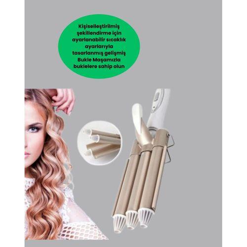 Hızlı Isınan Şarjlı Saç Kıvırıcı Maşa