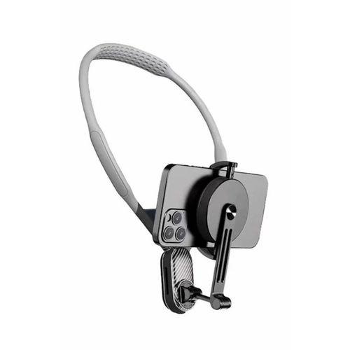 360 Derece Ayarlanabilir Boyun Askılı Manyetik Telefon Tutucu