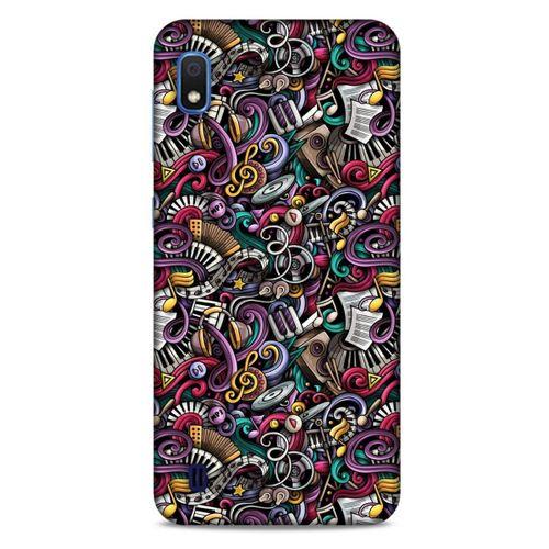 Graffitix (4) Desenli Silikon Kapak Samsung Galaxy A10 Kılıf