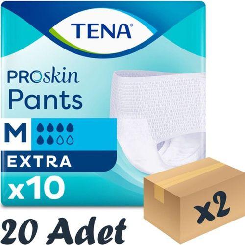 Tena Proskin Pants Ekstra 6 damla Emici Külot Orta Boy Medium 10'lu 2 paket / 20 adet